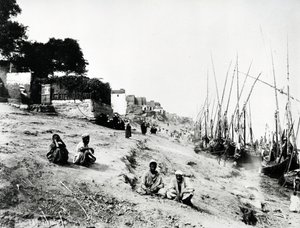 Falu a Níluson, 1880 körül